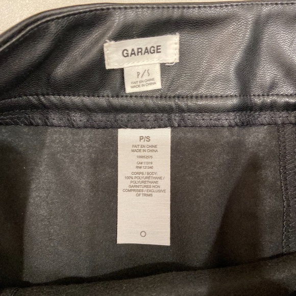 Garage Skirts Garage Faux Leather Mini Skirt Poshmark